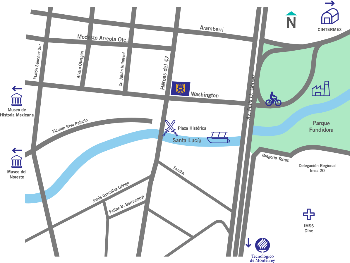 Mapa de ubicación Héroes 47